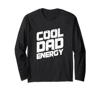 Cool Dad Energía Divertido Día del Padre Estilo Humor Manga Larga