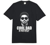 Cool Dad Energía Moderno Elegante Padre Vibes Comfort Colors Adult Heavyweight T-Shirt