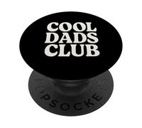 Cool Dads Club Fuente Serif Retro Orgullo Padre PopSockets PopGrip Adhesivo