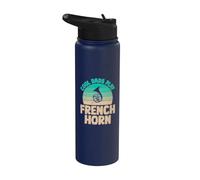 Cool Dads jugar French Horn Dad French Horn Stainless Steel Insulated Water Bottle