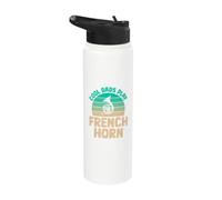 Cool Dads jugar French Horn Dad French Horn Stainless Steel Insulated Water Bottle