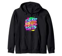 Cool Dance Graffiti Splash Battle Party Art Graphic Design Sudadera con Capucha