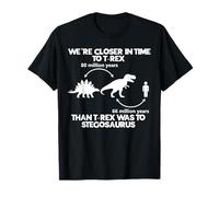 Cool Dinosaur Stuff T-Rex Stegosaurus Prehistoric Science Camiseta