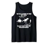Cool Dinosaur Stuff T-Rex Stegosaurus Prehistoric Science Camiseta sin Mangas