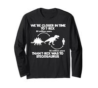 Cool Dinosaur Stuff T-Rex Stegosaurus Prehistoric Science Manga Larga