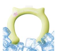 Cool Down Neck Neck Ice Pack Reutilizable para Deportistas y Conductores, de Refrigeración para Camping Senderismo Ciclismo Pesca Gadget Portátil Verano Azul 20 x 24 x 1,4 cm