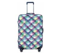 Cool Dragon Fish - Fundas protectoras elásticas para equipaje de viaje, de 45,7 a 81,3 cm, Black, X-Large