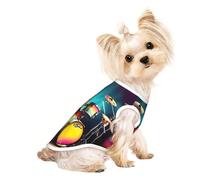 Cool Drums - Conjunto de ropa para perros pequeños, transpirables, para cachorros, gatitos, perros y gatos