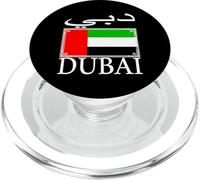 Cool Dubai Travel Souvenir Emiratos Árabes Unidos Arte PopSockets PopGrip para MagSafe