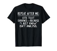 Cool English Teacher Humor for Classroom Grammar Lovers Camiseta
