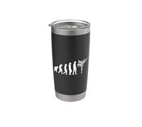 Cool Evolution Taekwondo Karate Aikido Jutsu Judo Kung Fu Vaso térmico de acero inoxidable de doble pared