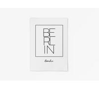 Cool Factory | Póster A3 de la ciudad | papel de 250 granos | foto para el salón y el dormitorio | gran selección de motivos | póster minimalista | idea de regalo perfecta