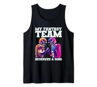 Cool Fantasy Team merece un anillo para los amantes del deporte Camiseta sin Mangas