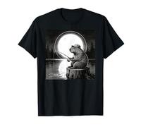 Cool Fishing Fisherman Capybara Rodents, Capybara Fishing Camiseta