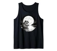 Cool Fishing Fisherman Capybara Rodents, Capybara Fishing Camiseta sin Mangas