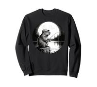 Cool Fishing Fisherman Capybara Rodents, Capybara Fishing Sudadera