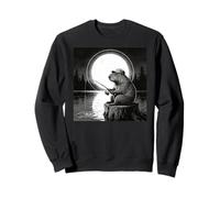 Cool Fishing Fisherman Capybara Rodents, Capybara Fishing Sudadera