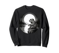 Cool Fishing Fisherman Capybara Rodents, Capybara Fishing Sudadera