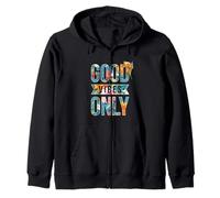 Cool Floral Summer Vibes Only Quotes Inspirational Quotes Sudadera con Capucha