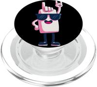 Cool Foam Finger Rock Hand Sign Mascot Graphic Gafas de Sol PopSockets PopGrip para MagSafe