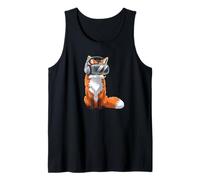 Cool Fox Gamer en Realidad Virtual Camiseta sin Mangas