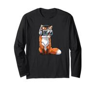 Cool Fox Gamer en Realidad Virtual Manga Larga