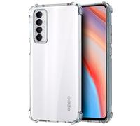 Carcasa Cool para OPPO Reno 4 Pro ANTISHOCK Silicona Transparente