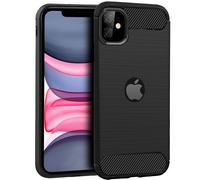 Cool Funda Carbón Negra para iPhone 11