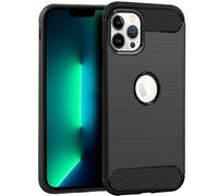 Cool Funda Carbón Negro para iPhone 13 Pro