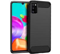 Cool Funda Carbón Negro para Samsung Galaxy A41