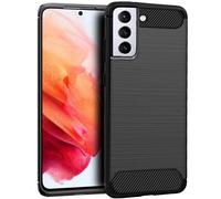 Cool Funda Carbón Negro para Samsung Galaxy S21