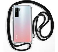 Funda con Hilo Negro Huawei P40 Lite 5G - COOL