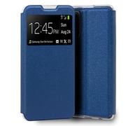 Cool Funda Flip Cover Liso Azul para Xiaomi Redmi Note 10 5G/Pocophone M3 Pro 5G