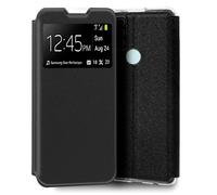 Cool Funda Flip Cover Liso Negra ZTE Blade A52
