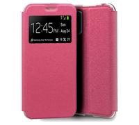 Cool Funda Flip Cover Liso Rosa para Oppo A52 / A72 / A92