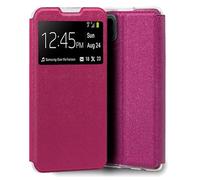 Cool Funda Flip Cover para Samsung A226 Galaxy A22 5G Liso Polipiel Rosa