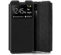 Funda Cool Flip Cover para Xiaomi 12T / 12T Pro Polipiel Liso Negro