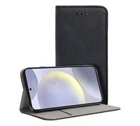 Cool Funda Flip Cover Tipo Libro Liso Negro para Samsung Galaxy S24