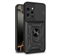 Cool Funda Hard Ring Negra para iPhone 16 Pro