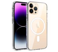 Cool Funda Magnética Transparente para iPhone 14 Pro Max