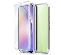 Cool Funda Silicona 3D para Samsung A546 Galaxy A54 5G (Transparente Frontal + Trasera)