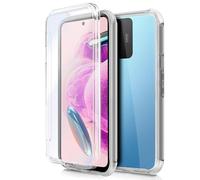 Cool Funda Silicona 3D para Xiaomi Redmi Note 12S (Transparente Frontal + Trasera)