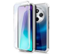 Funda Cool Silicona 3D para Xiaomi Redmi 14C / Poco C75 (Transparente Frontal + Trasera)