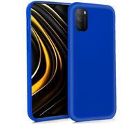 Funda Silicona Xiaomi Pocophone M3 / Redmi 9T (Azul)