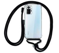 Estuche para Xiaomi Redmi Note 10 / Note 10s con cable negro - COOL