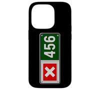 Cool Funny 456 Code Number Illustration Graphic Designs Carcasa para iPhone 14 Pro