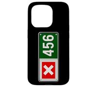 Cool Funny 456 Code Number Illustration Graphic Designs Carcasa para iPhone 15 Pro