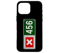 Cool Funny 456 Code Number Illustration Graphic Designs Carcasa para iPhone 16 Pro Max
