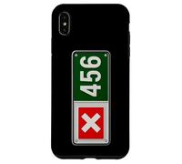 Cool Funny 456 Code Number Illustration Graphic Designs Carcasa para iPhone XS Max