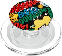 Cool Funny Pop Art Graffiti Art Illustration Graphic Designs PopSockets PopGrip para MagSafe